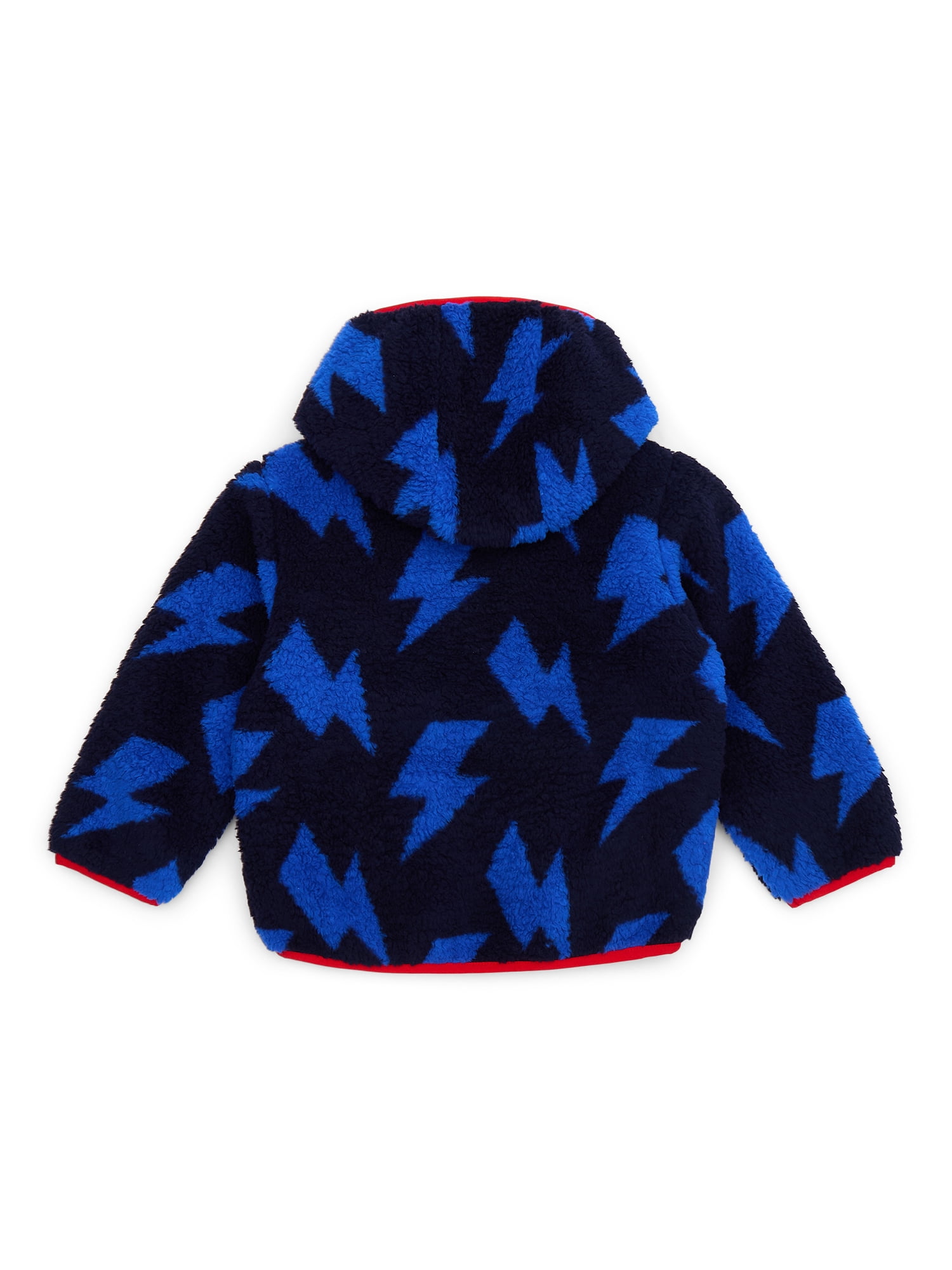 Character Toddler Boy Faux- Shearling Zip Jacket with Hood, Sizes 2T-5T