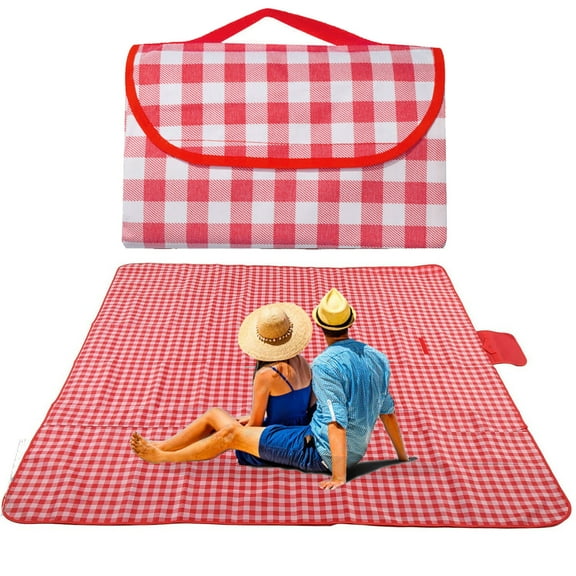 Bestsky 59" x 79" Eschen Picnic Blankets for 4-6 Adults