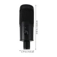 thumbnail image 2 of KONTONTY 1Set USB Streaming Microphone Black with Adjustable Volume and Noise Control, 2 of 6