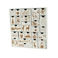 thumbnail image 2 of Abbracc Advent Calendar Layout Winter for Kids Adults Empty Advent Calendar Gift Box White, 2 of 9