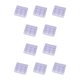 thumbnail image 2 of sweethay Correa de extensión Extensores de sujetador Hebilla 3 Accesorios de gancho Sujetador Transpirable Reemplazo ajustable 3 filas púrpura claro morado claro 10piezas sweethay CBP460834, 2 of 4
