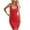 #099 Red-A10, variant on Tianiyouqing Casual Dresses for Women 2025 Mini Ribbed Knit Bodycon Square Neck Trendy Short Dresses Tight Sleeveless Tummy Control 2025 Sundresses Pink L