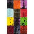 thumbnail image 7 of SAFAVIEH Studio Leather STL165A Black / Multi Rug, 7 of 7