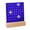 Blue, variant on Ywmsfl Permanent Calendar Countdown Reminder with Month Week Date Display ABS Permanent Calendar with Wood Base for Desk