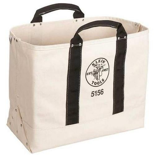 Klein Tools Tool Tote, Tan, Canvas, 0 Pockets