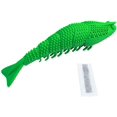 thumbnail image 5 of Juguete de hierba gatera, juguetes para gatos, juguetes para gatitos, cepillo de dientes para gatitos, cuidado dental, juguete interactivo, forma de langosta linda, silicona, verde claro, 5 of 5