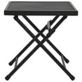 thumbnail image 2 of vidaXL Folding Table Mesh 15"x15"x15" Steel Anthracite, 2 of 6