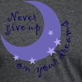 thumbnail image 3 of CafePress - NEVER GIVE UP ON DREAMS T Shirt - Mens Tri-blend T-Shirt, 3 of 4