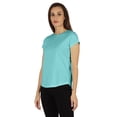 thumbnail image 3 of Inkmeso T-Shirt à Manches Courtes Uni pour Femmes Coupe Régulière Décontractée T-shirts Basiques Doux, 3 of 7