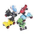 thumbnail image 2 of 1:64 Scale Beach Motorcycle Model 6pcs Alloy Motorcycle Model Toy Kit for Children Boy 3-6 Year Old, 2 of 15