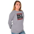 thumbnail image 4 of Colorado Rocky Mountains Hiking Trip Long Sleeve TShirt Men Women Brisco Brands S, 4 of 5