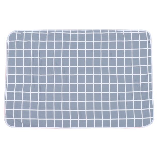 BRIGHTFUFU El anciano incontinencia almohadilla transpirable menstruación estera bebé lavable underpad