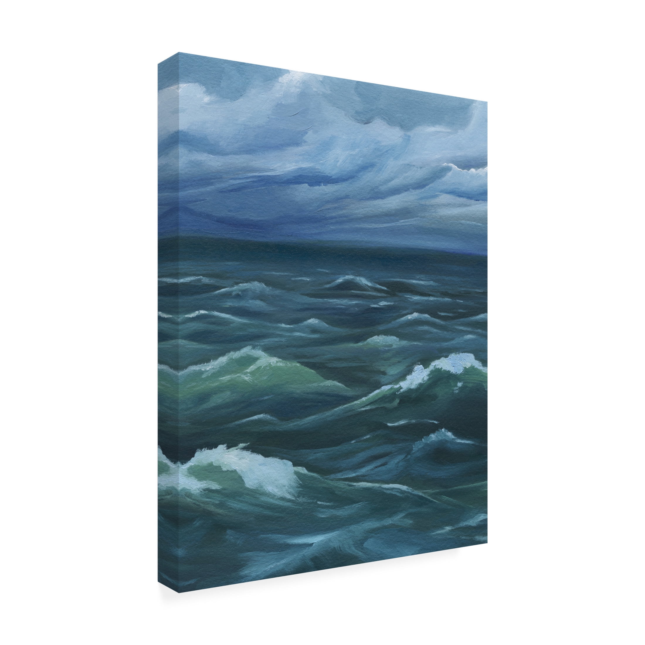 Trademark Fine Art Grace Popp  Luna Sea II Canvas Wall Art