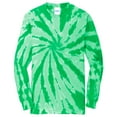 thumbnail image 5 of Yellow Rooster Men's Long Sleeve Tie-Dye T-Shirt Kelly S, 5 of 6
