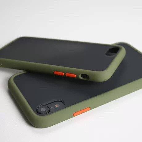 Funda de teléfono mate transparente con Marco, carcasa para Samsung Galaxy S8, S9, S10, S10E, Note 8, 9, 10, A30, A9, 2018, A30S, S20 Plus, NOTE20