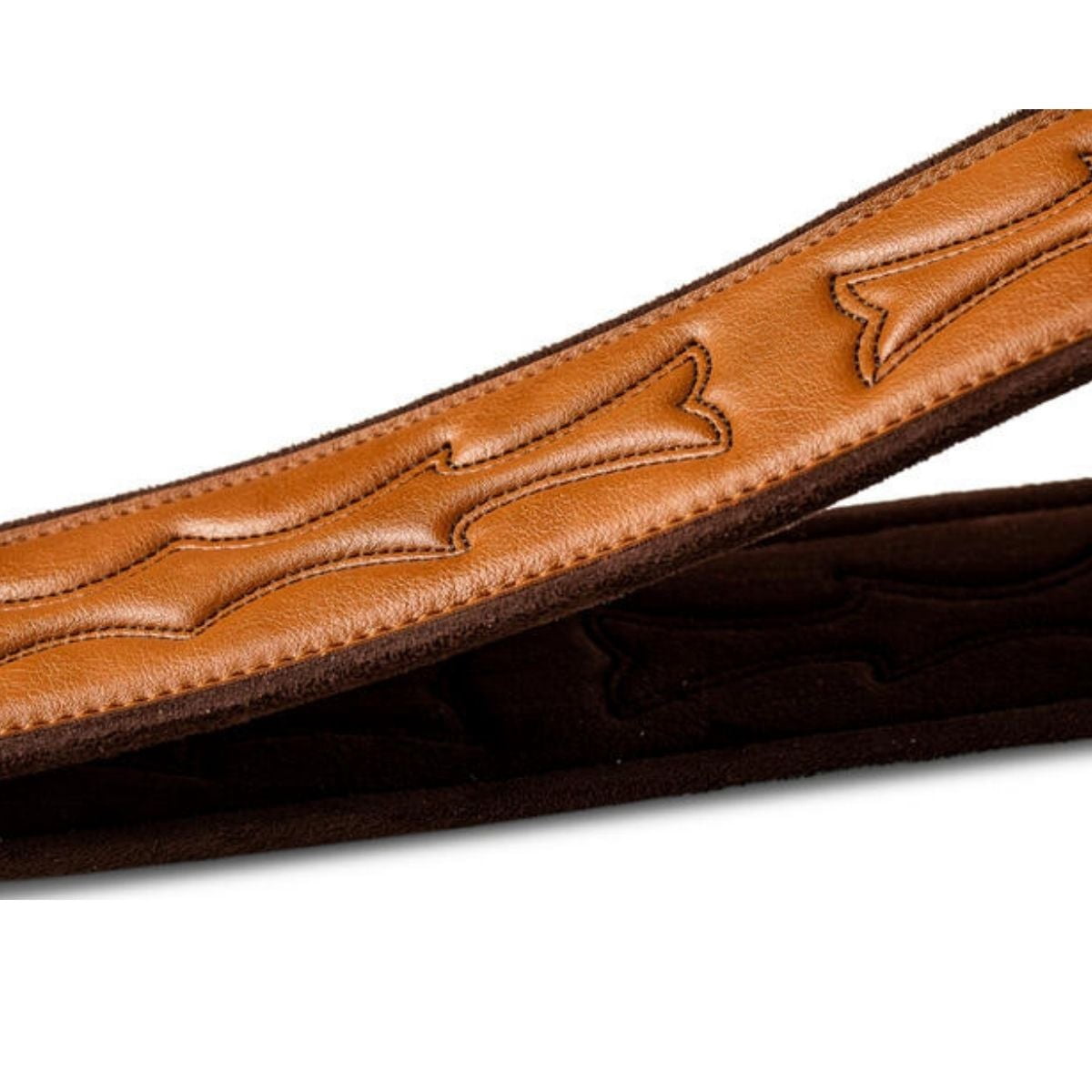 Taylor Vegan Leather Guitar Strap - Tan 2.75" (4202-27)