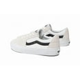 thumbnail image 3 of VANS UA SK8-LOW CONTRAST UNISEX SNEAKERS - White/Black / Men 7 / Women 8.5, 3 of 7