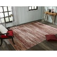 thumbnail image 2 of Kalaty Modena Area Rug MO-351 Wine Strie Faded Shaded 2' 6" x 10' Rectangle, 2 of 2