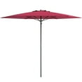 thumbnail image 1 of CorLiving 7.5ft Portable Beach Umbrella with Sand/Dirt Anchor and Travel Bag, 1 of 7