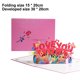 thumbnail image 2 of Tarjeta emergente 3D de aniversario de San Valentín, tarjetas de felicitación con corazón de rosa y sobres, tarjeta de regalo festiva para novia, novio, marido, esposa, 2 of 5