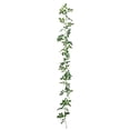 thumbnail image 2 of Artificial Green Leaf Garland Vine for Easter Spring Decor, Fireplace Mantel Windowsill Wedding, Flexible Plastic Hanging Plant Rattan, 2 of 7