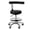 colorA, variant on golytefs Medical Stool with Wheels And Backrest Height Adjustable Rolling Stool Salon Shop Home And Medical Dental Assistant Chair (without Foot Rest)