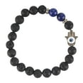thumbnail image 2 of BambooMN Chakra Bracelets - Lava Stone/Lapis Lazuli - 15, 2 of 5