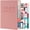 Pink, variant on NIRMIRO 2027 Daily & Monthly Planner, Jan-Dec 2027, A5 PU Leather with 12 Colorful Tabs, 4 Stickers & Inner Pocket, 5.7"x8.4" Agenda Book for School, Office, Home, Christmas Gift