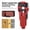 Red, variant on Door Latch Mortise Tool, All-in-One Tool for Cutting and Installing Door Latches Perfectly for 1-3/4 or 1-3/8 Inch Thick Door