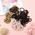 thumbnail image 5 of Bradem 5-Color Cotton Hair Ties&nbsp;- High Elastic No-Crease, Metal-Free Ponytail Holders for Women & Girls, 5 of 8