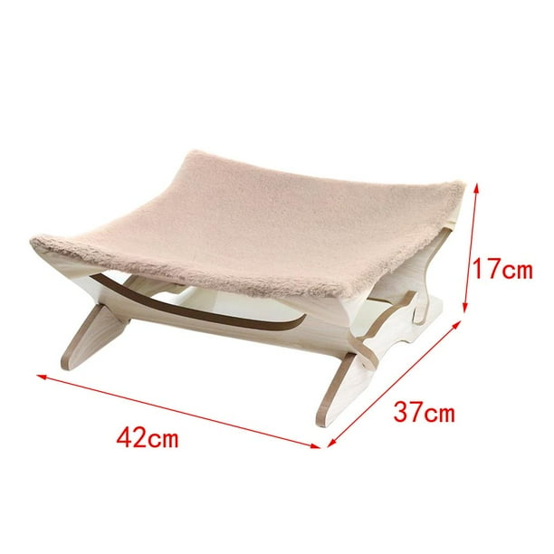 Silla Plegable para Mascotas Cat Hammock Bed para Perros Conejos