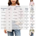 thumbnail image 3 of XUNKUSGA Girls Gradient Shirts Lightweight Loose Button Down Shirts for Girls Casual Collared Long Sleeve Shirts Jacket with Pocket for School Daily Streetwear 5-15Y, 3 of 8