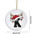 thumbnail image 3 of Xihbxyly Ofertas de Liquidación de Hoy Ofertas Prime Adorno con Nombre y Letra Adorno con Inicial Familiar Adorno Personalizado Adorno Navideño con Nombre y Familia Regalo de Navidad, 3 of 7