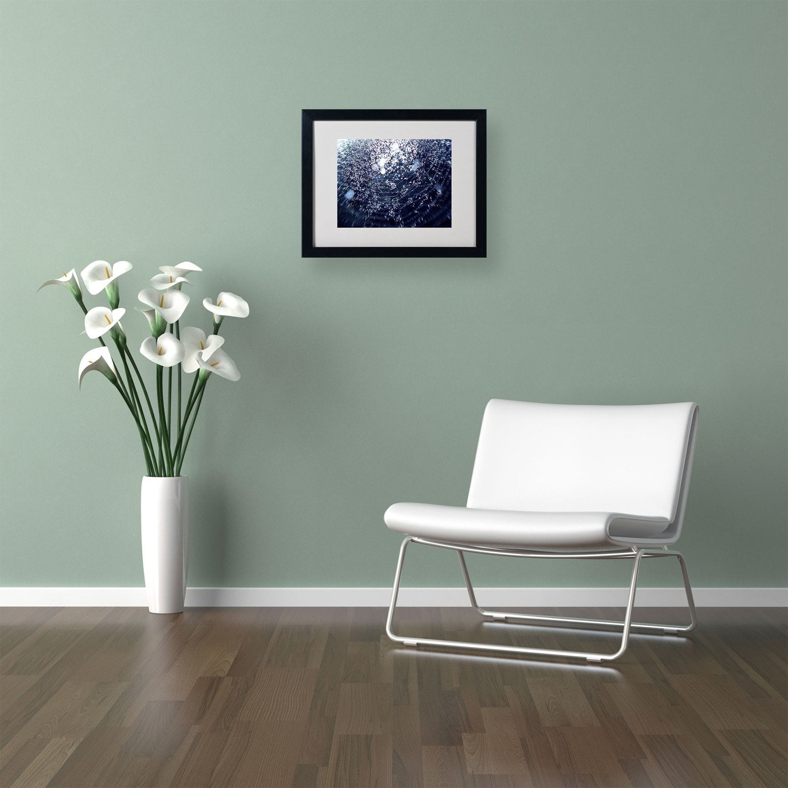 Trademark Fine Art "50 Shapes" Framed Canvas Art by Beata Czyzowska Young