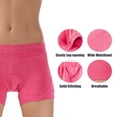 thumbnail image 4 of Bike Shorts Women with Padding Mountain Bicycle Cycling Underwear Cycle Clothing Pink M, 4 of 6