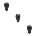 thumbnail image 2 of maskred Black Gear Stick Knob Lever Replacement - Professional Performance Unique Stylish High Accuracy black 3Set, 2 of 6