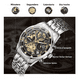 thumbnail image 3 of Reloj pulsera BLOOSOM Skmei 7039 color plateado fondo negro, 3 of 4