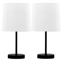 LumiSource Cooper 16" Metal Accent Lamp - Set of 2