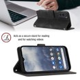 thumbnail image 4 of Compatible with Nokia G100 Classic Embossed PU Leather Case with Card Holder Shockproof Cover, 4 of 5