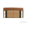 thumbnail image 2 of Burberry Henley Coca Check Derby Leather Convertible Chain Wallet Crossbody Bag, 2 of 5