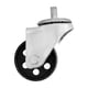 thumbnail image 3 of Ruedas para muebles,Ruedas de repuesto para ruedas giratorias de 4,61 pulgadas,Rueda giratoria con freno para trabajo pesado,reemplaza,Rueda giratoria de 360 ​​grados para banco de, 3 of 9