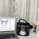 thumbnail image 4 of Bolsa de playa de verano, bolsa de cosméticos Sanrio, bolsa de almacenamiento de artículos diversos Kawaii Kuromi Cinnamoroll, artículos de tocador de belleza, bolso de mano portátil de viaje, 4 of 5