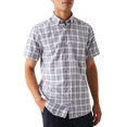 thumbnail image 1 of Maine - Camisa A Cuadros Claros para Hombre (Gris), 1 of 3