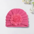 thumbnail image 2 of Baby Girls Turban Hats Caps Bonnets Headwraps For Toddlers Baby Toddler Bucket Hat for Infant Boys Girls Kids Breathable Sun Hat with Chin Strap, 2 of 3