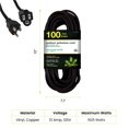 thumbnail image 2 of Cable de extensión Go Green Power GG-13800BK 14/3 SJTW 30 m negro, 2 of 7