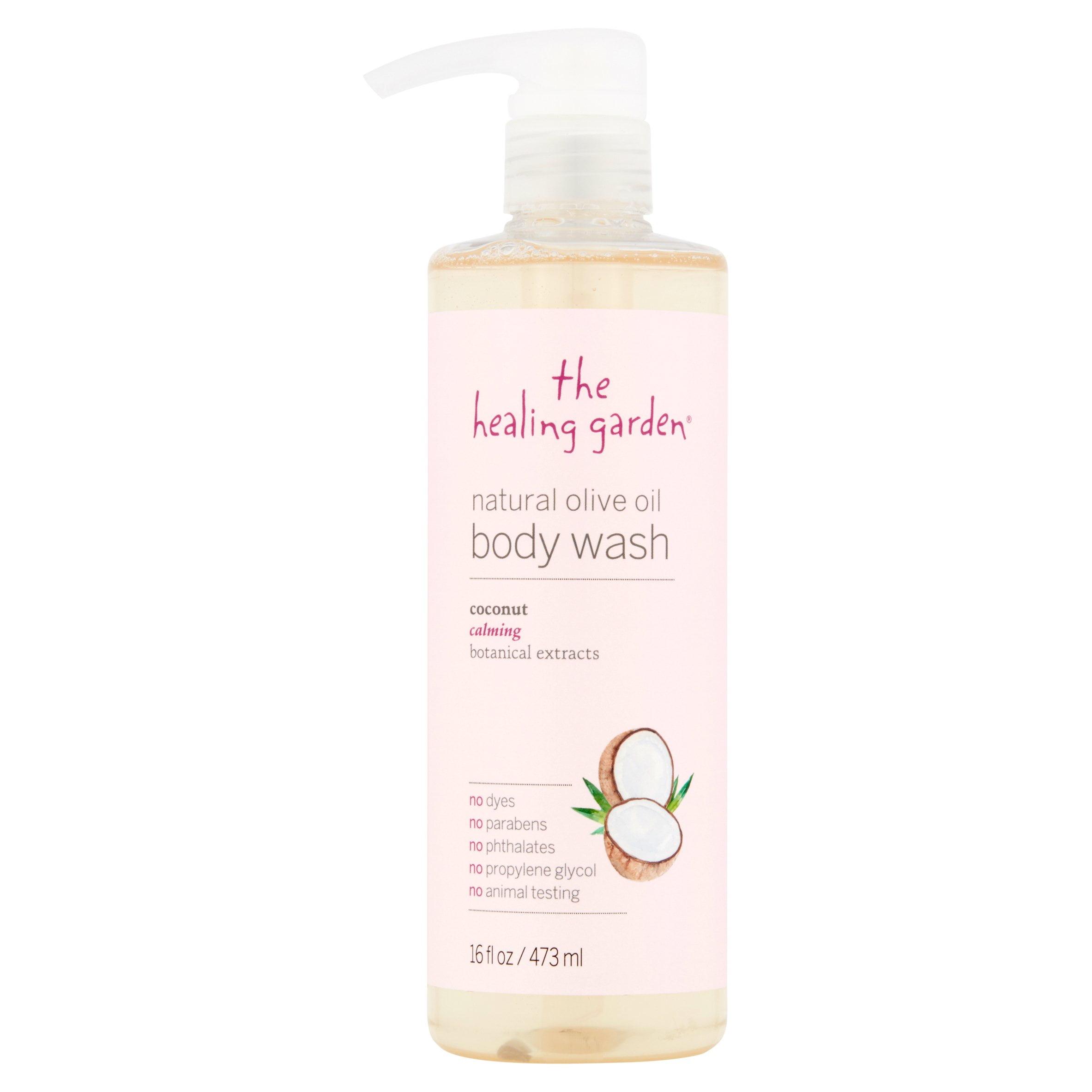 The Healing Garden Coconut Body Wash, 16 fl oz