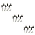 thumbnail image 1 of Soidarity Keep Diving Pack de 6 kits de tuercas de goma M5, acero inoxidable 304, latón, KK-A16B, suministros de tornillos para kayak, canoa, botes de Type1 NO1 Soidarity CBP188882, 1 of 6