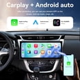 thumbnail image 5 of SNATEEN 15.8 inch Carplay Screen/Radio/Multimedia Player for Nissan Murano 2015-2019 Car Navigation/GPS Upgrade Headunit Android Display 1080P Touch Screen Receiver Replace System, 5 of 16
