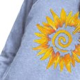 thumbnail image 3 of Puntoco Mujeres Impresión O-cuello Manga larga tops Suéter suelto Sudadera Blusa informal Puntoco Puntoco-7342, 3 of 5