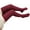 Wine Red, variant on Mightlink 1 Pair Solid Color Jacquard High Elasticity Thickened Thigh Stockings Autumn Winter Women Over Knee Socks